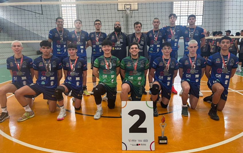 Vôlei Mauá é vice-campeão do 40º Jogos da Juventude