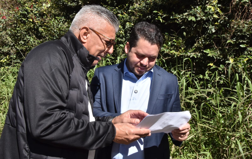 Santo André leva asfalto novo às ruas do Recreio da Borda do Campo