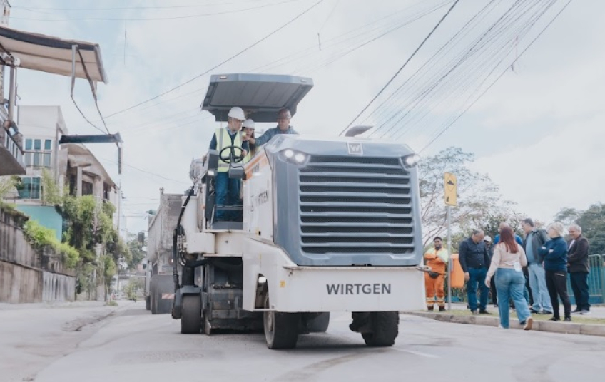 Programa de recapeamento asfáltico de São Bernardo, Minha Rua Nova chega na Vila Feliz