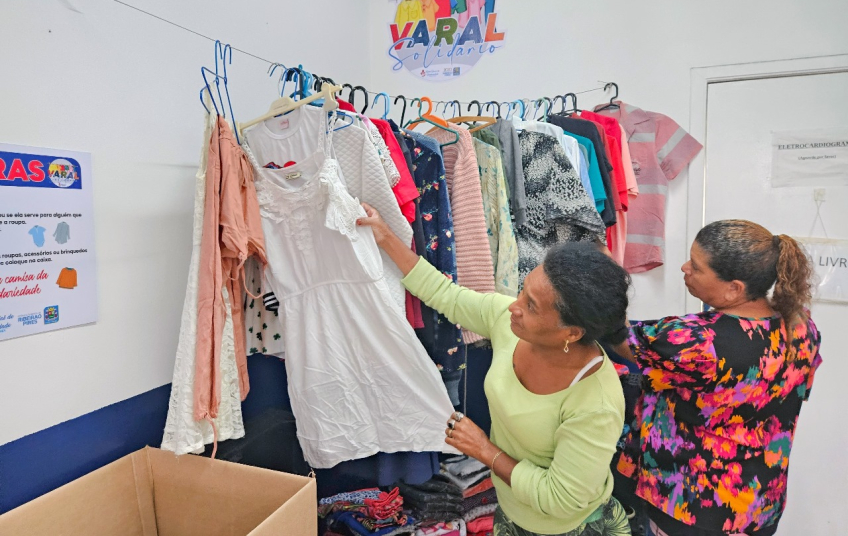 Projeto Varal Solidário distribui mais de 18 mil peças em Ribeirão Pires