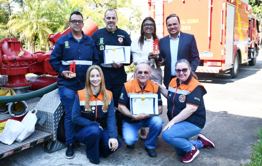 Santo André recebe Prêmio Destaque 2024 por ações de prevenção e resposta a emergências no Polo Petroquímico