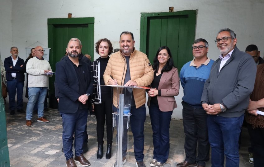 Prefeito Marcelo Oliveira autoriza início da restauração do museu Barão de Mauá