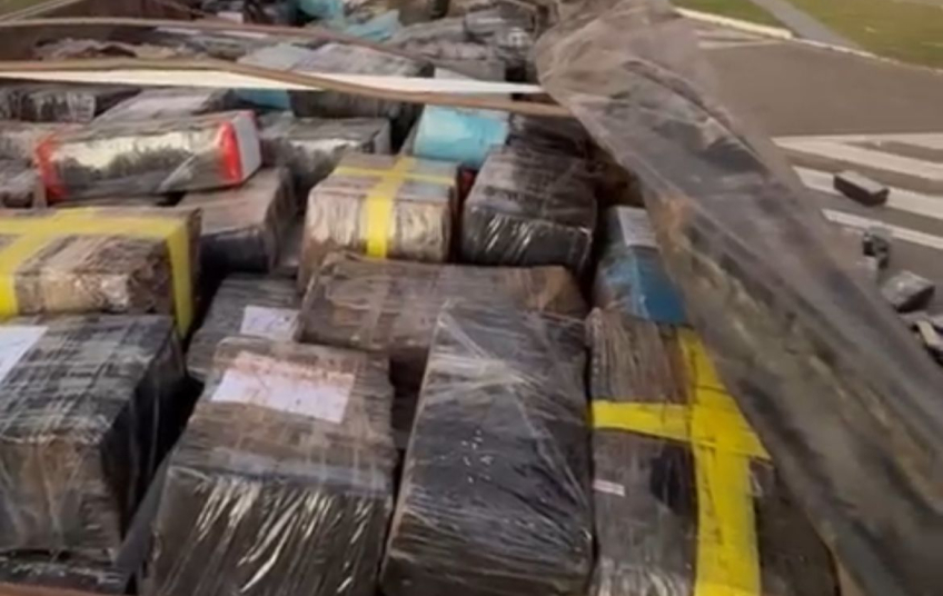 Polícia Rodoviária apreende 4,6 toneladas de droga no interior de SP