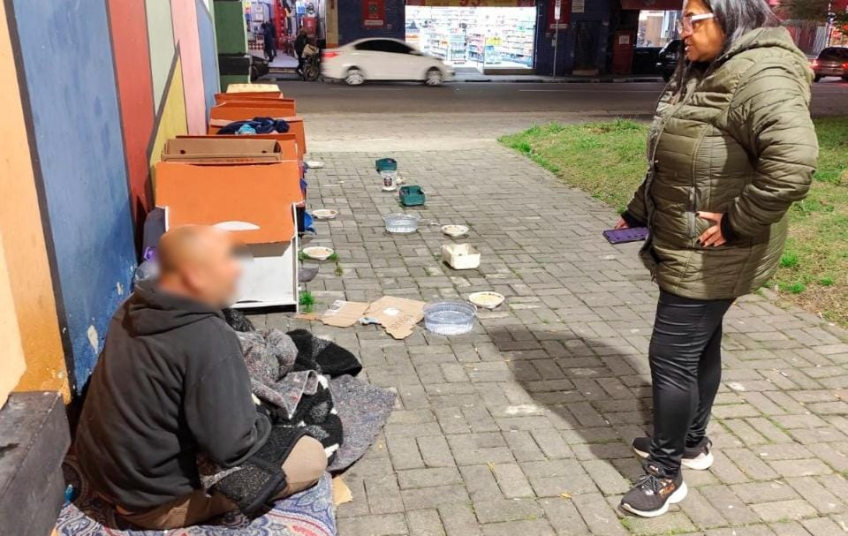 Com a queda brusca de temperatura no último fim de semana, Prefeitura de Ribeirão Pires intensifica acolhimento a pessoas em situação de rua