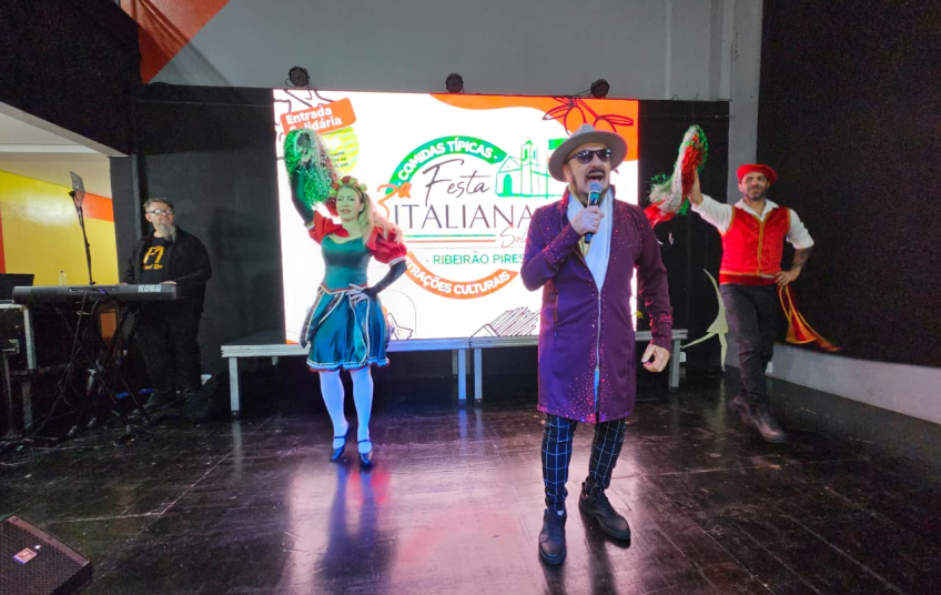 Programação cultural gratuita movimenta Ribeirão Pires na 3ª Festa Italiana Solidária