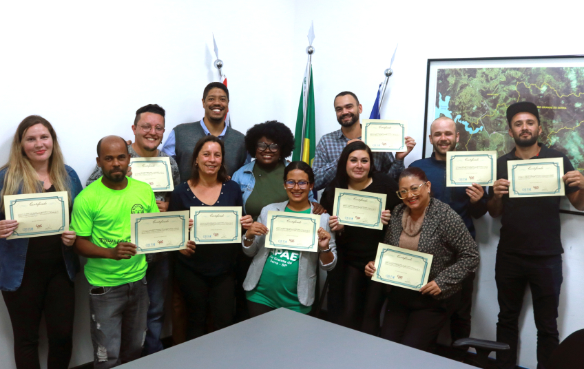 Prefeitura de Rio Grande da Serra forma monitores de turismo