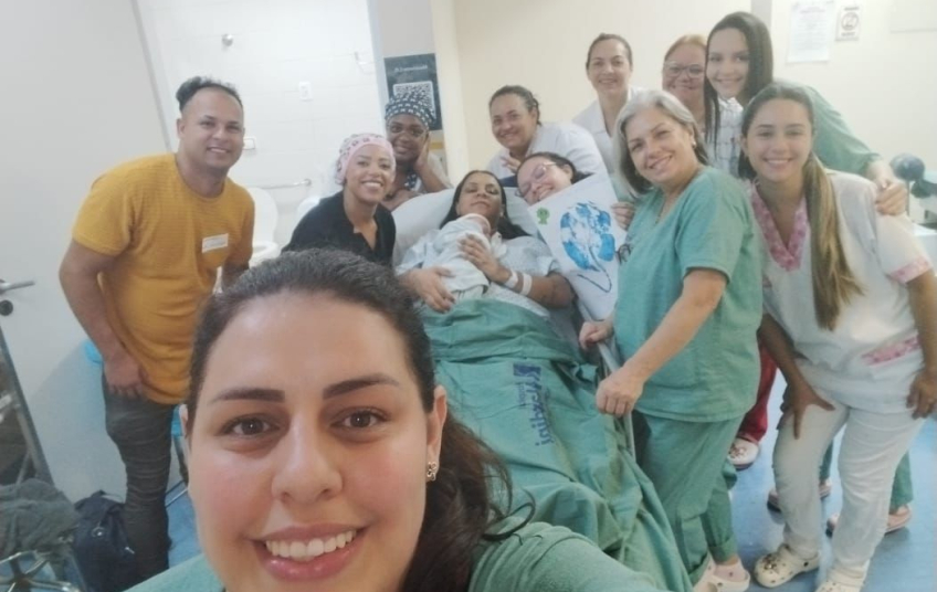 Primeiro primeiro bebê em maternidade pública da região, em 2026, nasceu no Nardini