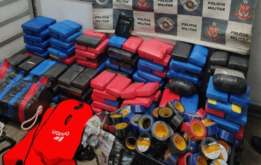 Polícia Militar apreende cocaína de R$ 32 milhões que seria enviada ao exterior