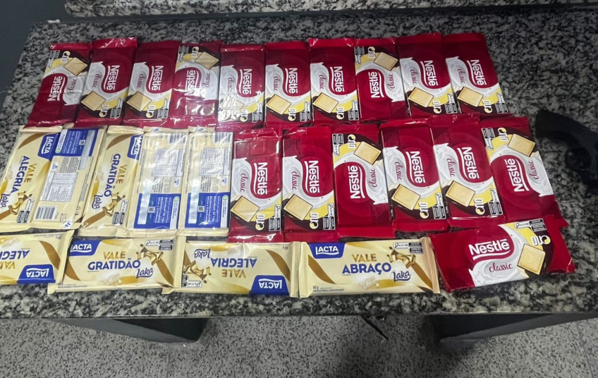 HOMEM É PRESO PELA POLÍCIA MILITAR APÓS ROUBAR MERCADO EM DIADEMA