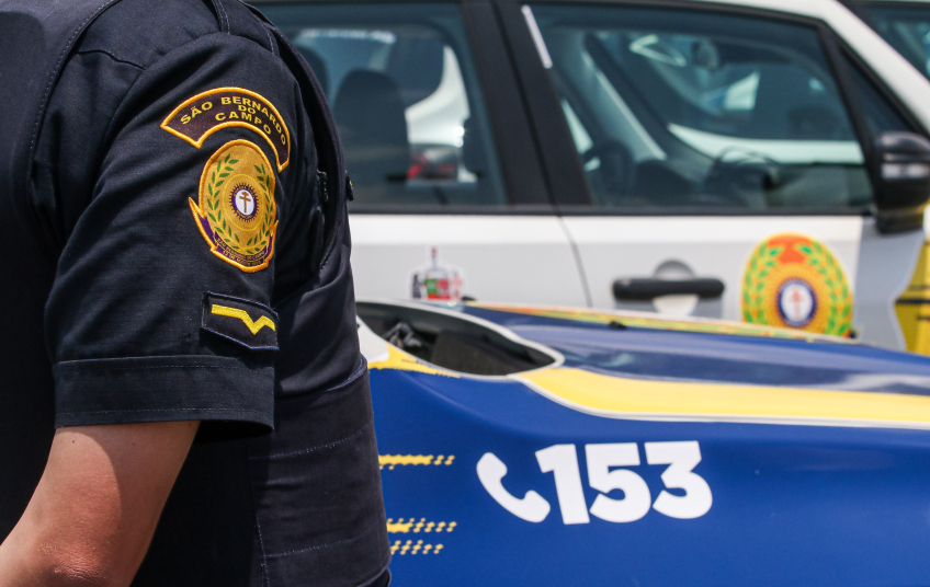 Em São Bernardo, GCM prende homem em flagrante por agredir companheira e causar fratura no nariz