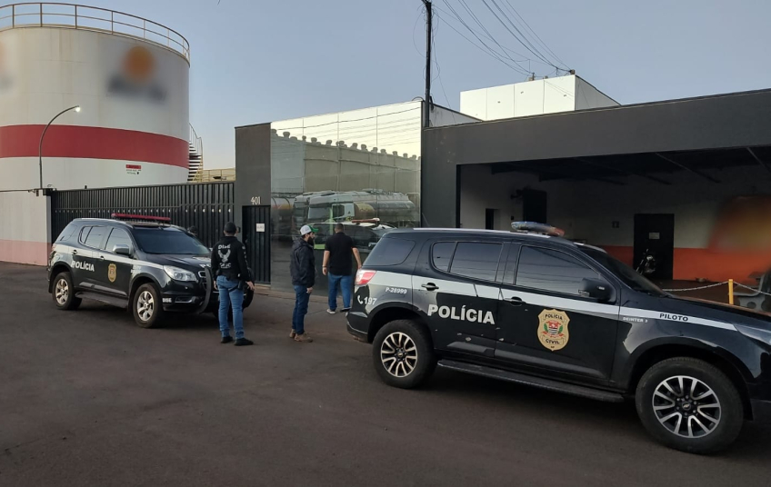 Polícia prende 7 em esquema milionário de desvio de combustível no interior de SP